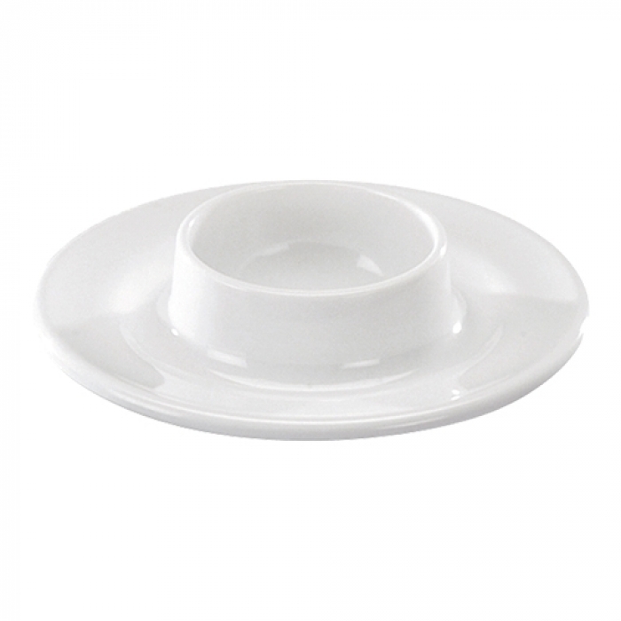 Coquetier mélaminé blanc 10cm